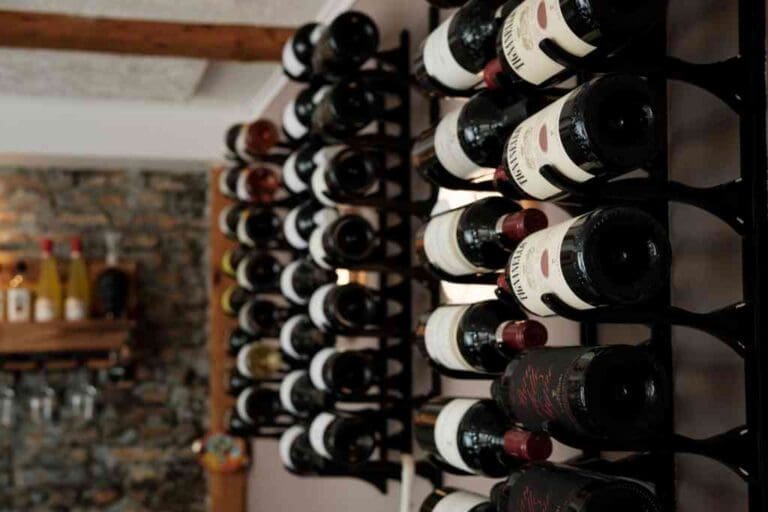 Uvvalg af vine hos I Pupi Siciliani